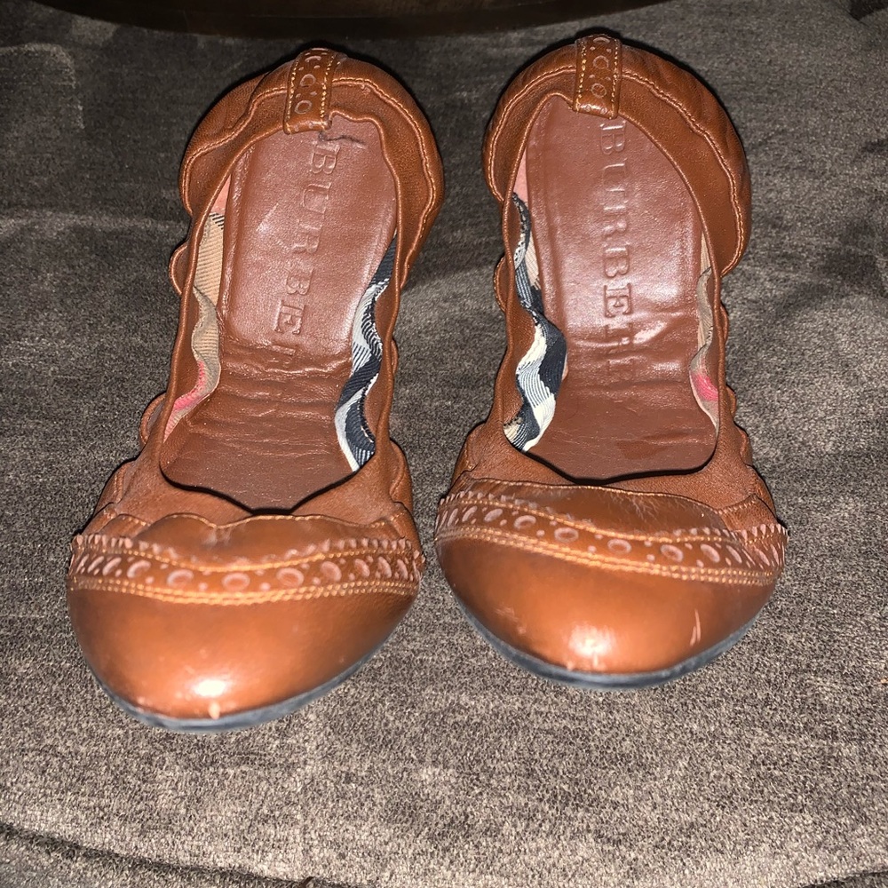 Burberry Berryfield leather flats size 7 - 7.5 - Picture 3 of 7